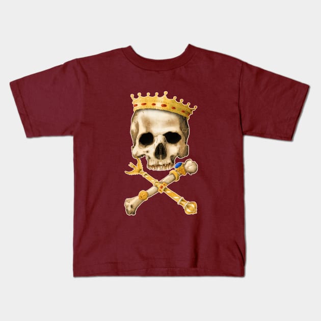 Forever King Kids T-Shirt by DVerissimo